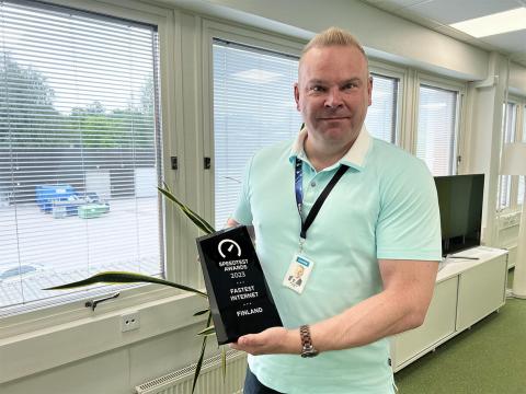 Riku Päärni ja Ookla Speedtest Awards™