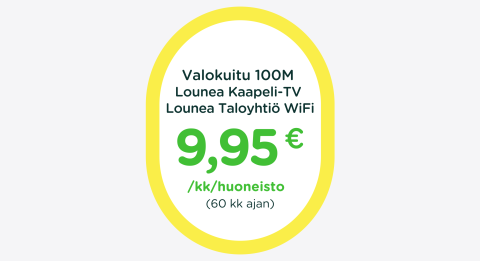 9,95 €/kk