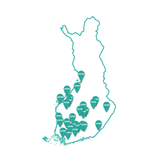 Lounea Valokuitu kartta