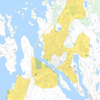 Lounea Valokuitu Heinola saatavuuskartta