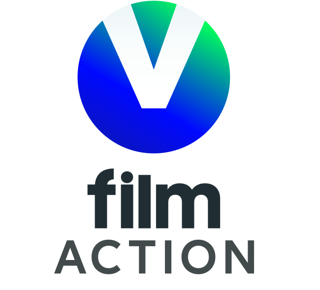 V film action -logo