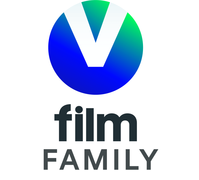 V film family -logo