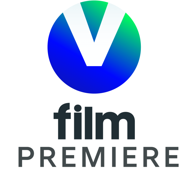 V film premiere -logo